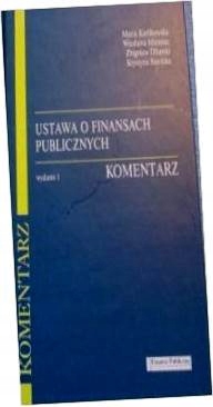 Ustawa o Finansach Publicznych wyd.1 Karlikowska