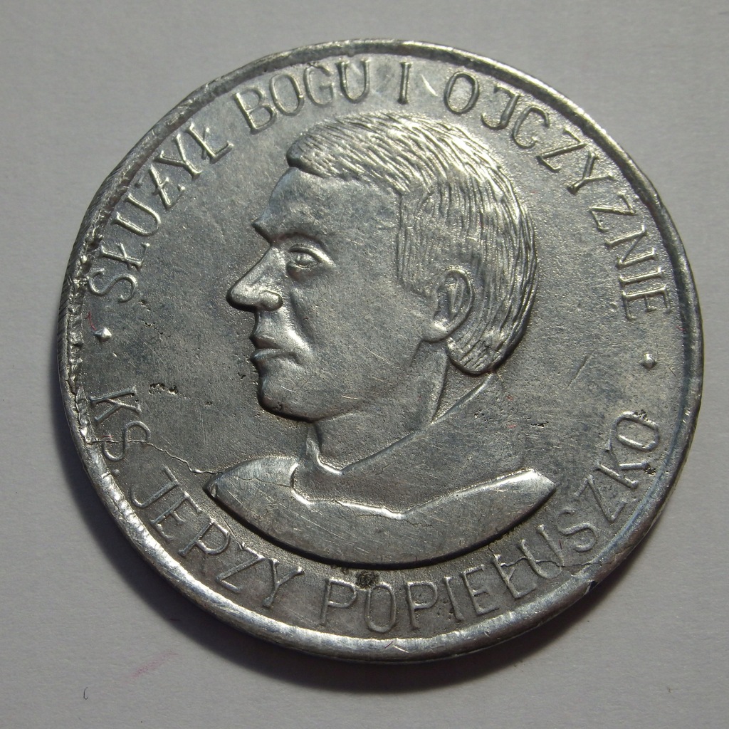 Medal Ks. Jerzy Popiełuszko, X7904