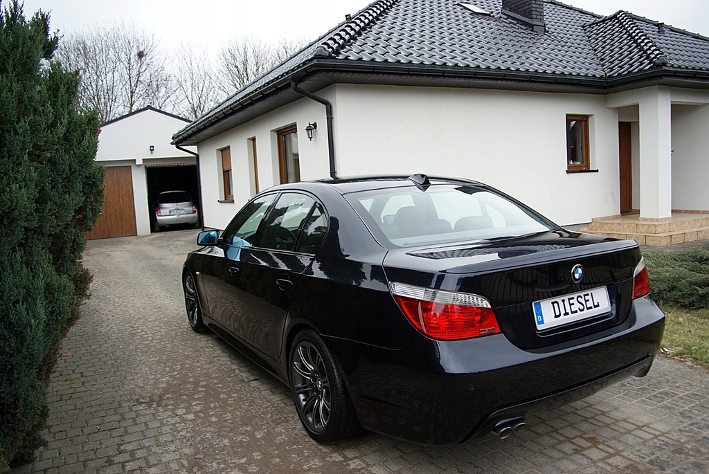 BMW E60 530d M pakiet Sedan Carbonschwarz z Niemie
