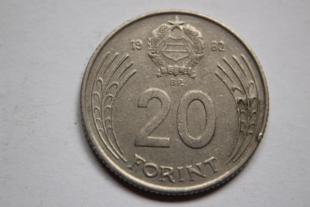20 FORINT 1982 R WĘGRY -W409