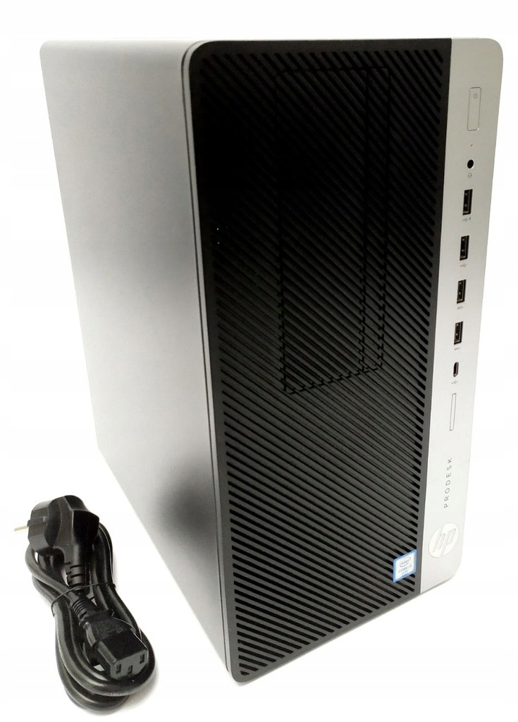 ②HP PRO DESK 600G3 [i3-7100 新品SSD+HDD] HP ProDesk 600 G3 MT i3-7100, 8GB RAM, 120GB NOWY SSD