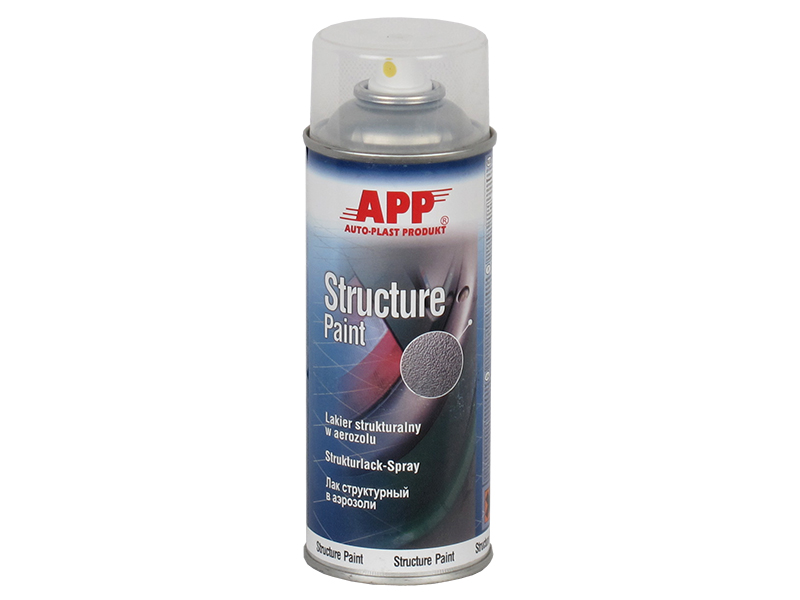 Lakier strukturalny Paint spray 400ml APP transp.