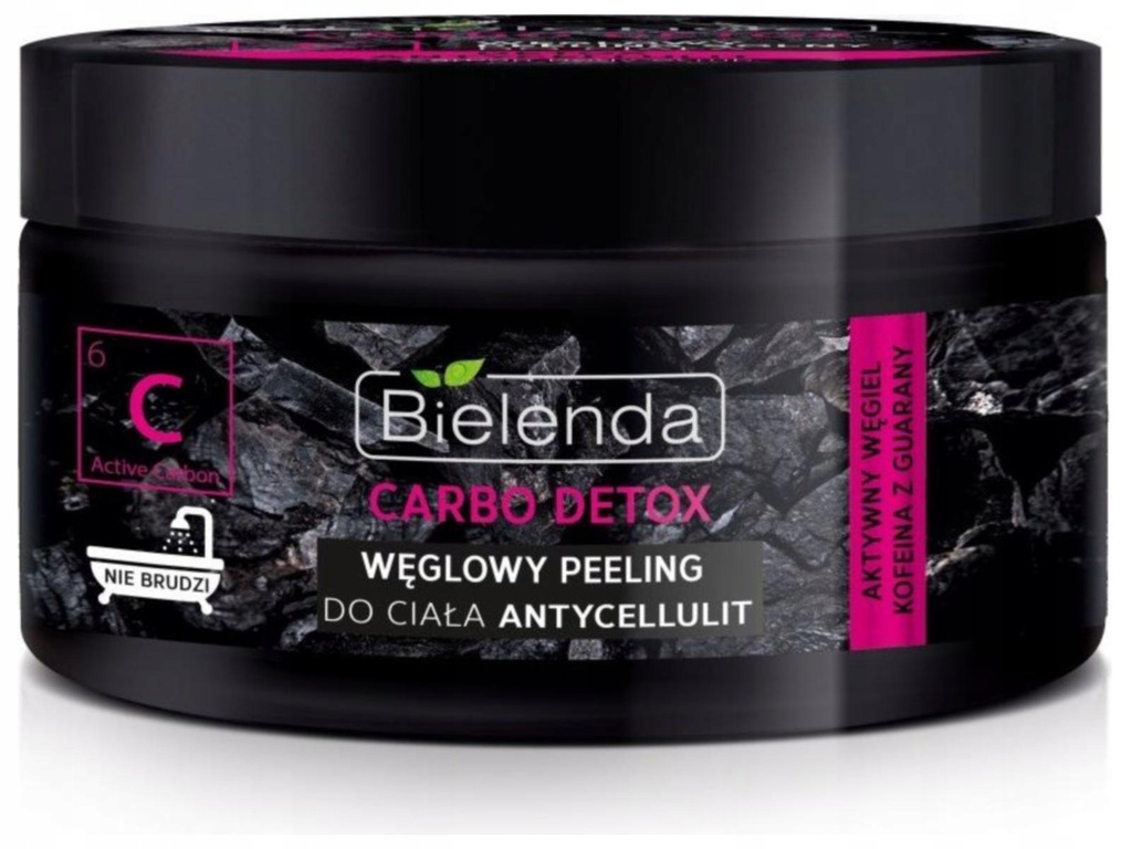 Bielenda Carbo Detox Czarny Węgiel Peeling do 250g