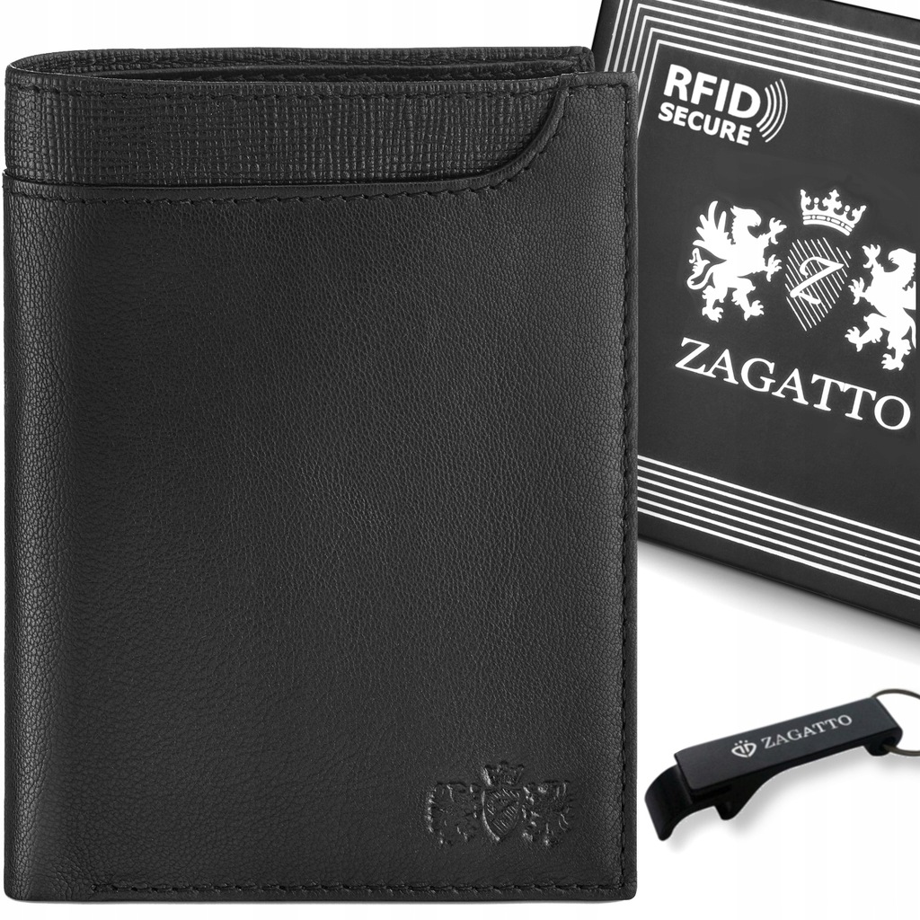 Купить Мужской кожаный RFID-кошелек Zagatto Classic: отзывы, фото, характеристики в интерне-магазине Aredi.ru