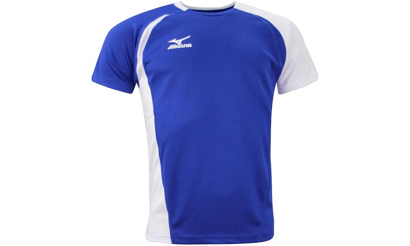 Mizuno Koszulka Męska Sportowa Niebieska L