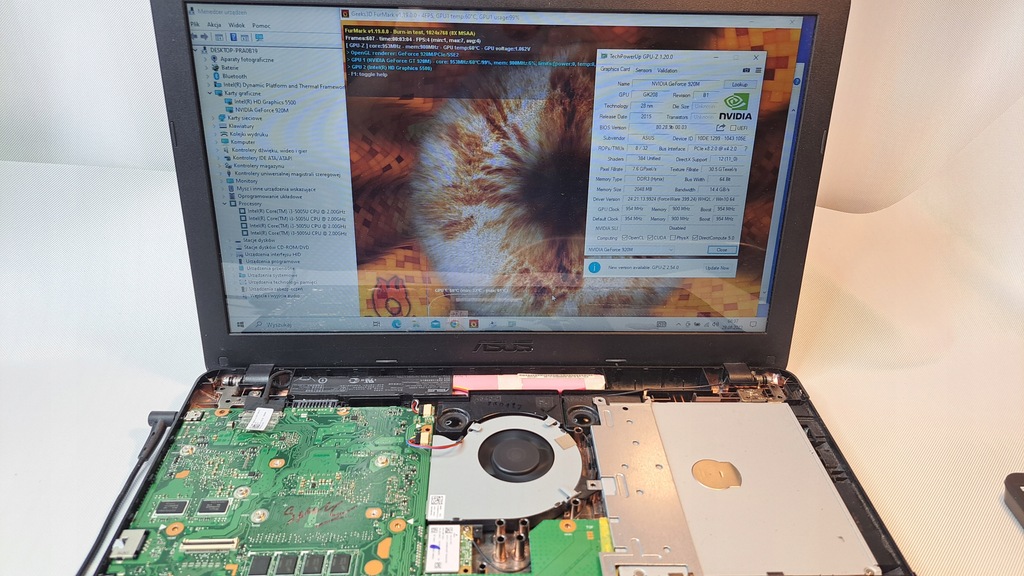 Asus X540LJ płyta główna do X540 NVIDIA 4Gb ram