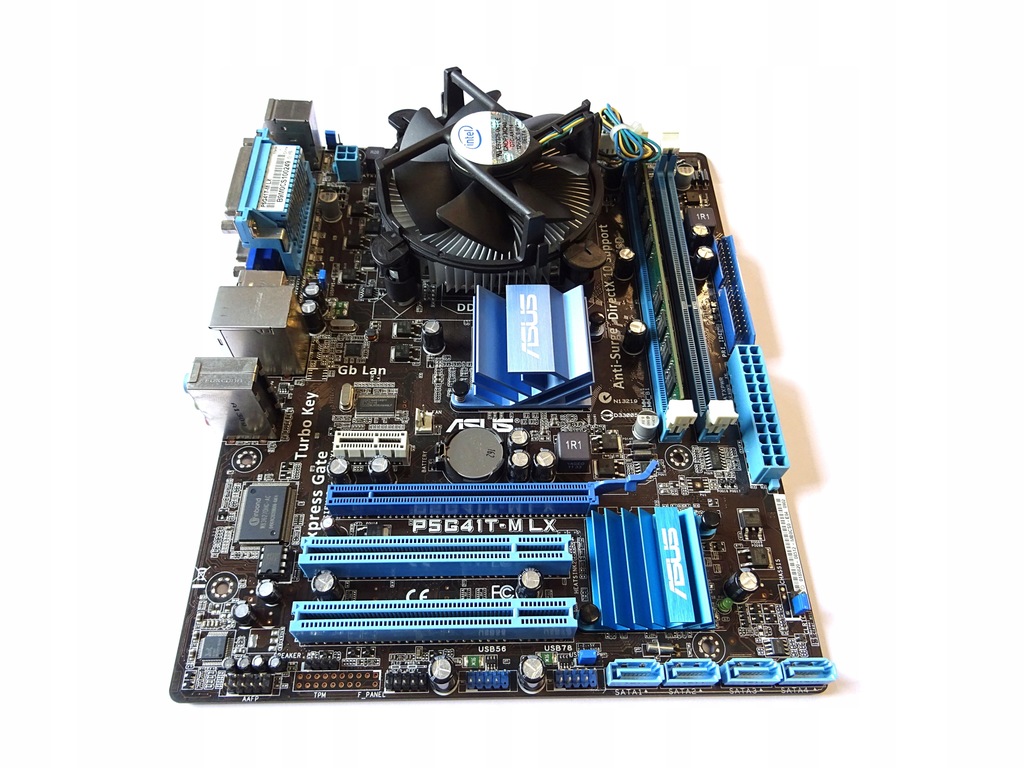 ASUS P5G41T-M LX Core 2 Duo E8500 2GB DDR3