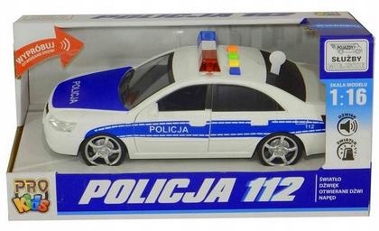 Pojazd z dźwiękami - Policja Polska /Pro Kids