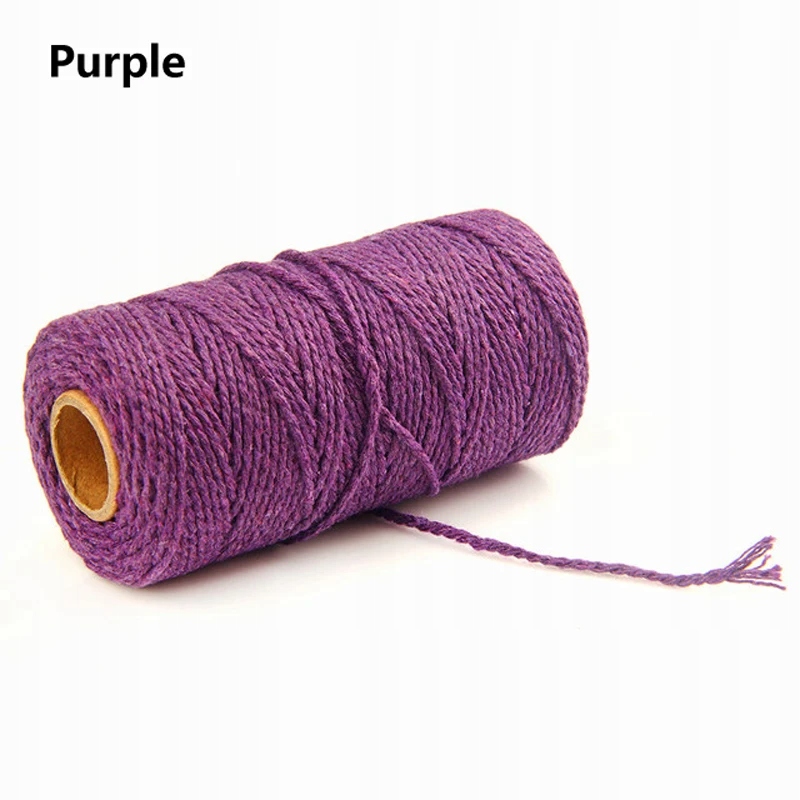 2mm Cotton Cords Handmade Sewing Thread DIY Weddin