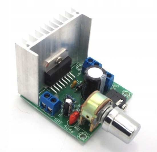 MODUŁ WZMACNIACZ AUDIO TDA7297 ARDUINO