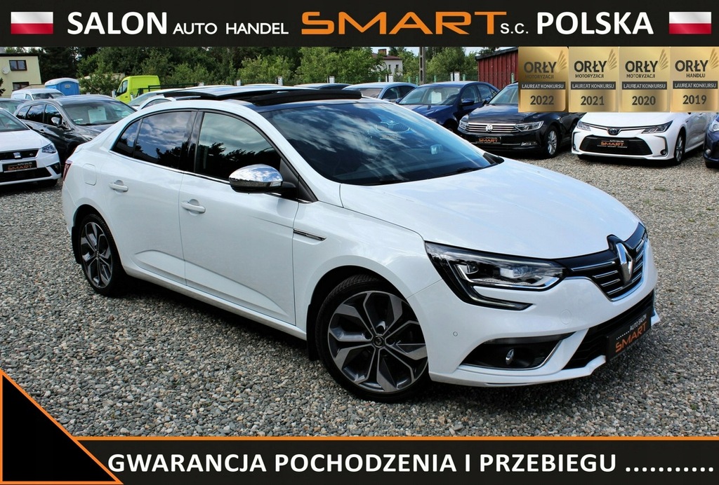 Renault Megane Automat /Szklany Dach /Navi /Perła