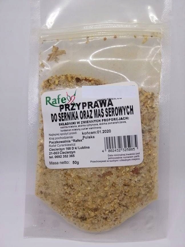 PRZYPRAWA DO SERNIKA I MAS SEROWYCH, 50G