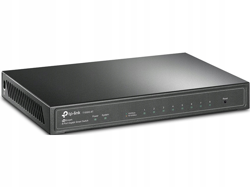 Switch TP-Link 8p TL-SG2008 Rack (8x10/100/1000Mbit)