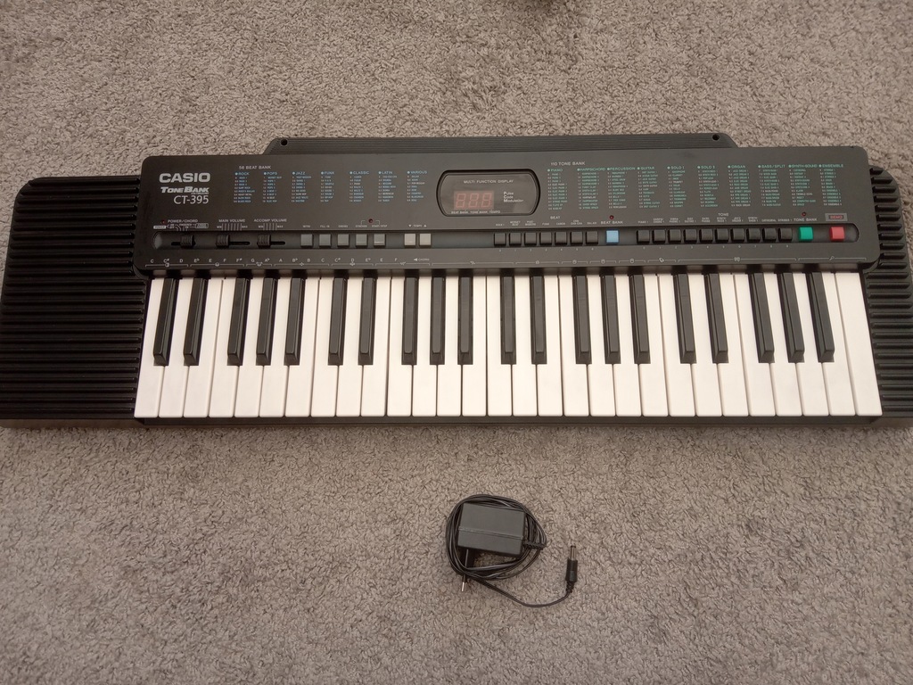 CASIO CT-S400 CASIOTONE Tastiera 61 Tasti Dinamica - USATO EUR 200,00 - Foto 5