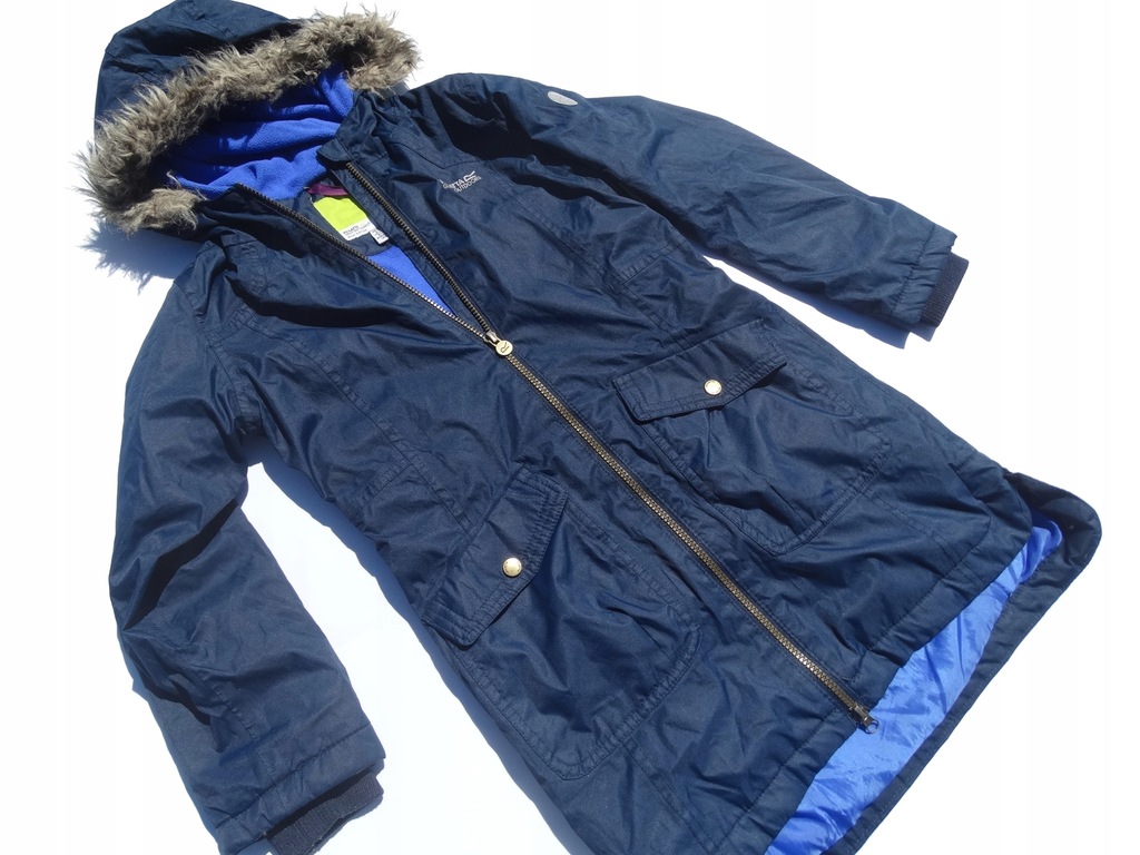 REGATTA KURTKA PARKA PRZEJŚCIÓWKA 9-10L-140CM