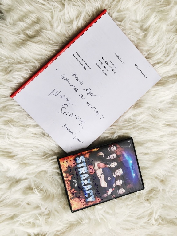 Strażacy na DVD z autografami Marty Ścisłowicz