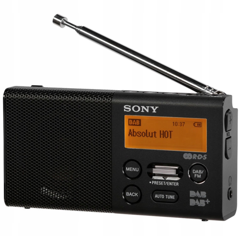 RADIO SONY XDR-P1DBP FM/DAB/DAB+ CZARNE