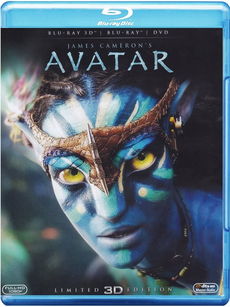 AVATAR Blu ray 3d