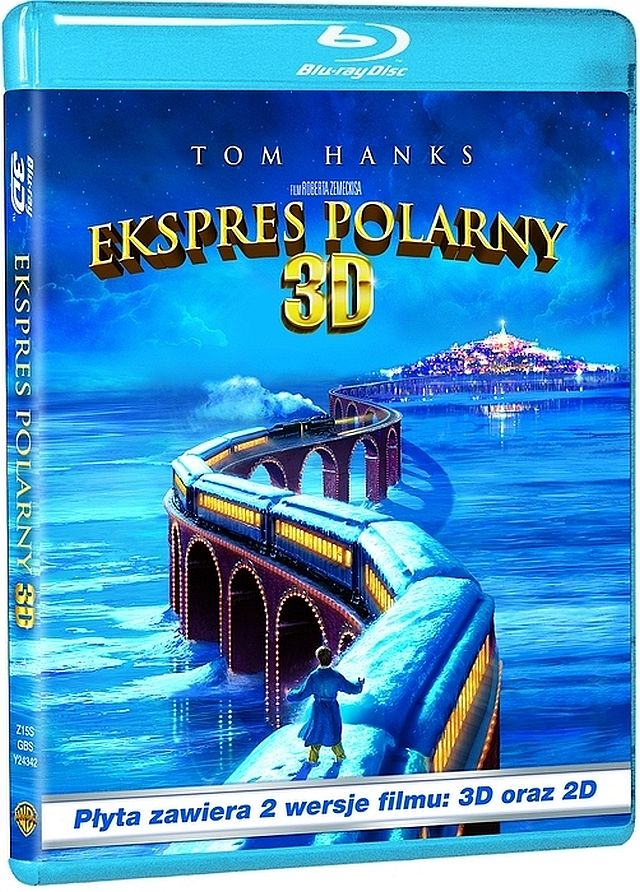 Ekspres polarny Blu ray 3d