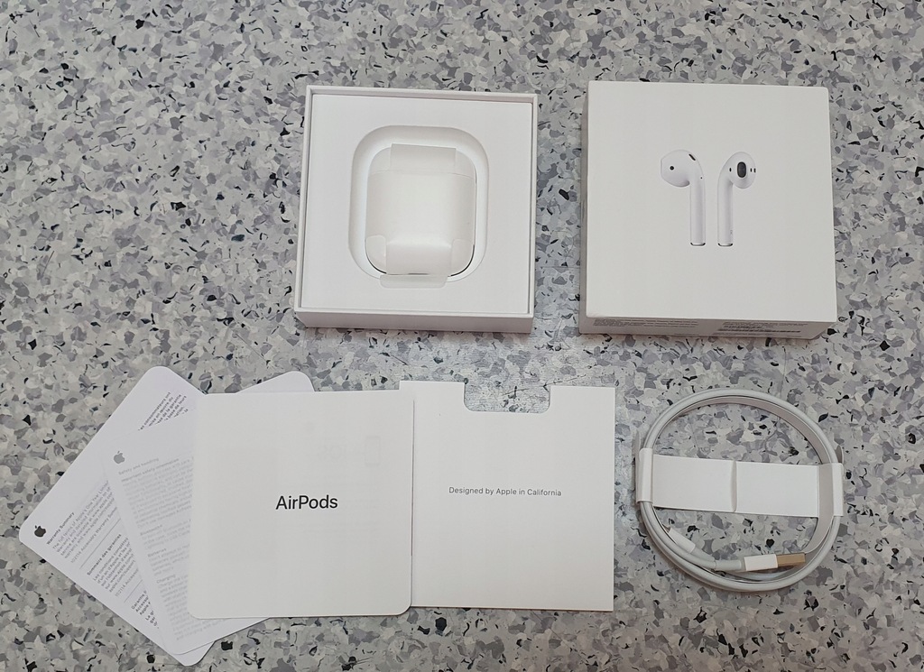 Słuchawki Apple AirPods 2 Białe 2019 MV7N2ZM/A