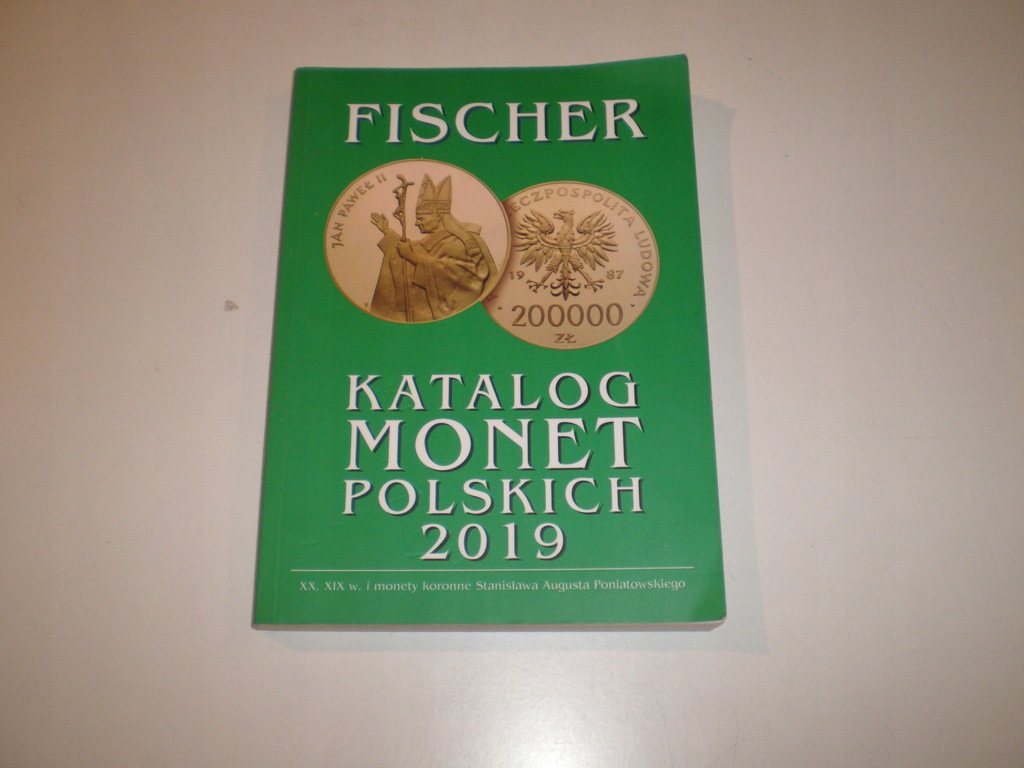 Katalog monet polskich 2019 Fischer najtaniej
