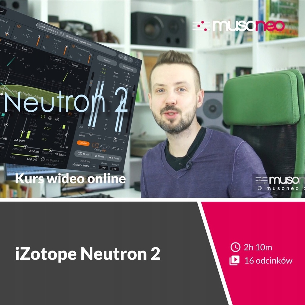 Musoneo - iZotope Neutron 2 - kurs video PL