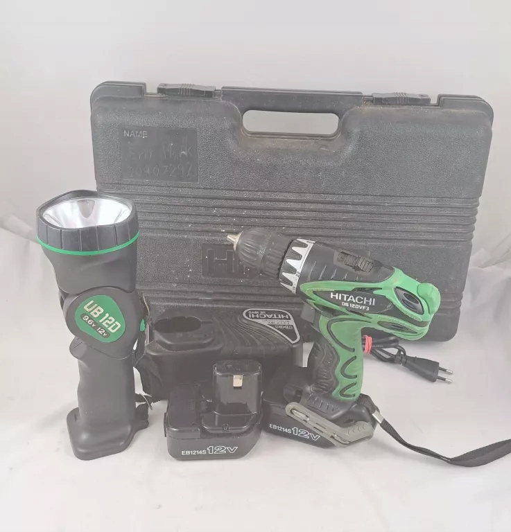 WKRĘTARKA HITACHI DS12DVF3 ZESTAW CZYTAJ OPIS - 12678977179 - oficjalne ...