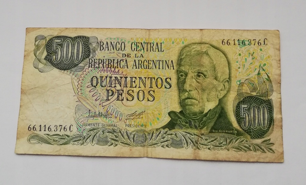 Argentyna 500 peso