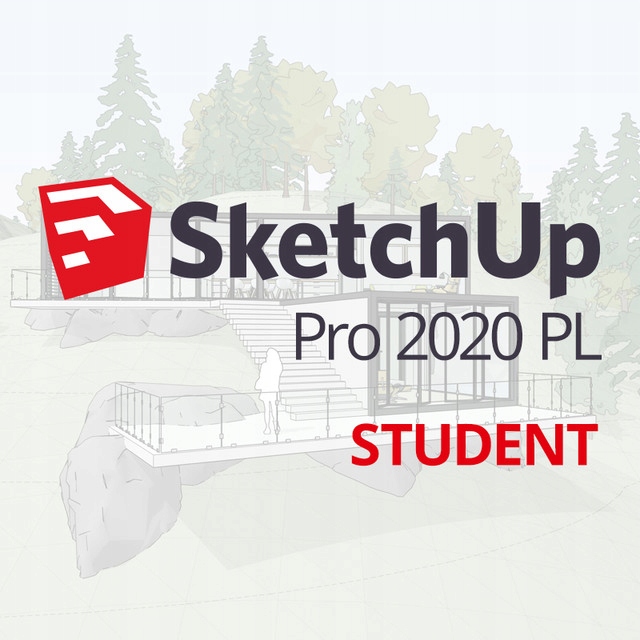 SketchUp Pro 2020 PL BOX - licencja studencka