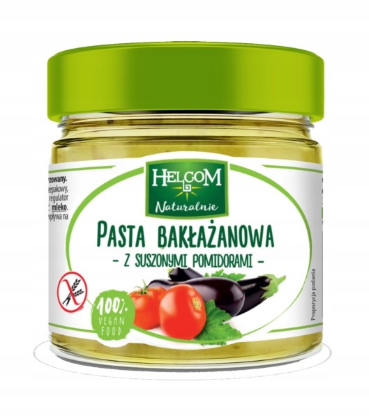 Helcom Pasta bakłażanowa z suszonymi pomidorami