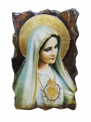 Ikona 26x17cm Matka Boża Fatimska... - 56614