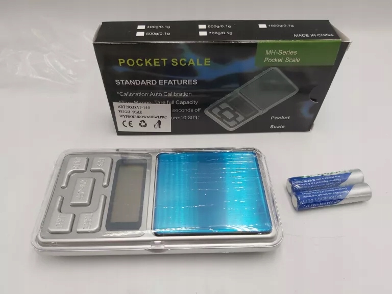 WAGA JUBILERSKA POCKET SCALE 200G - 0,01G KOMPLET