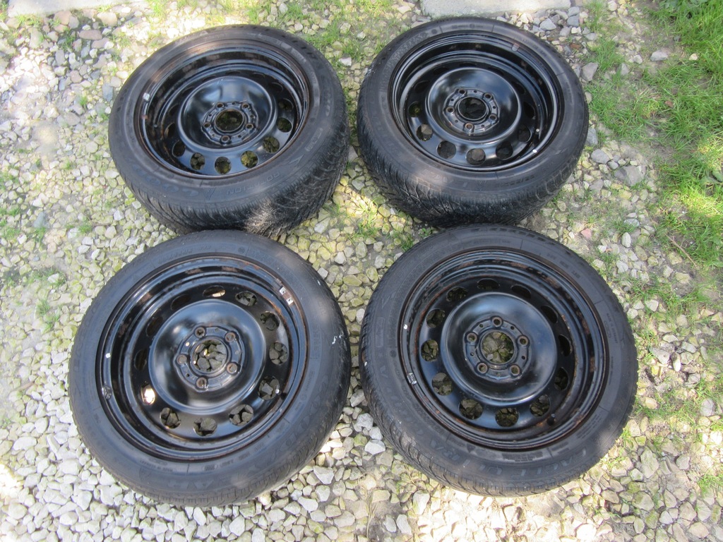 KOŁA FELGI BMW E87 OPONY ZIMOWE GOODYEAR 195/55/16