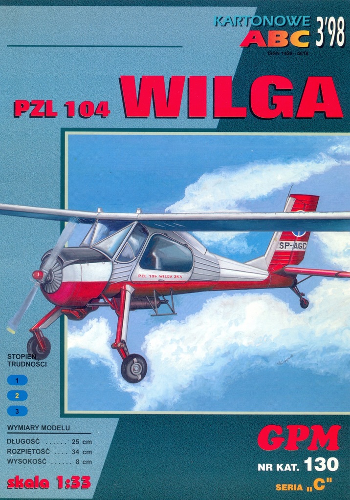 GPM 130 - PZL 104 Wilga - skala - 1 x 33