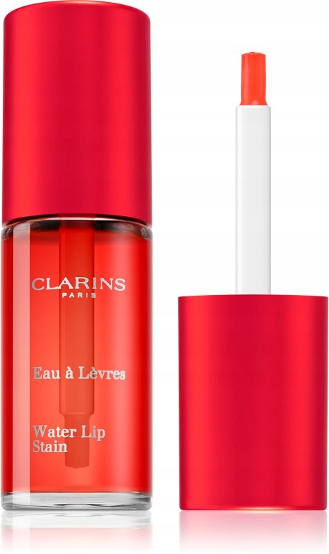 Clarins Water Lip Stain błyszczyk matujący o działaniu nawilżającym odcień