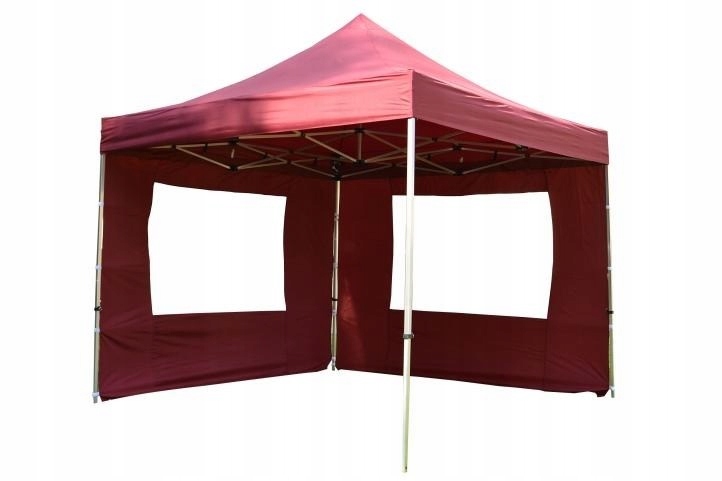 Namiot ogrodowy 3x3 m automatyczny Profi, bordowy