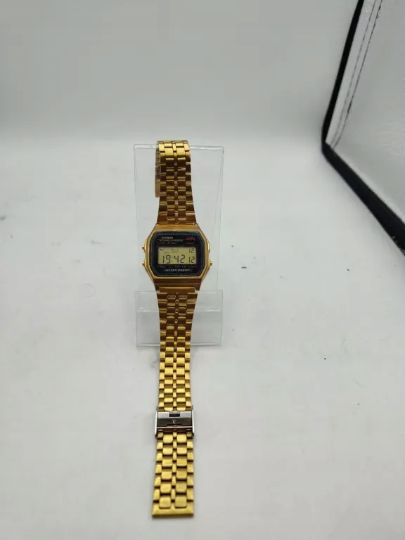 ZEGAREK CASIO A159WGE ZŁOTY PORYSOWANY