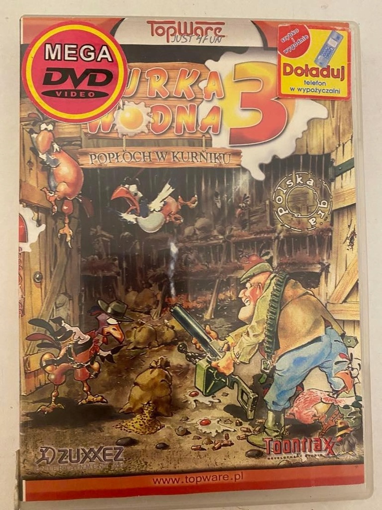 TOPWARE Kurka Wodna 3 POPŁOCH W KURNIKU GRA PC CD
