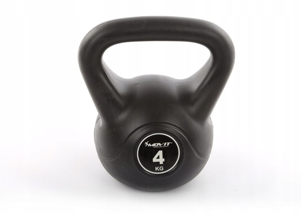 Kettlebell do ćwiczeń 4 kg, kettle