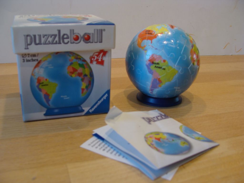 Globus - Puzzle 3D