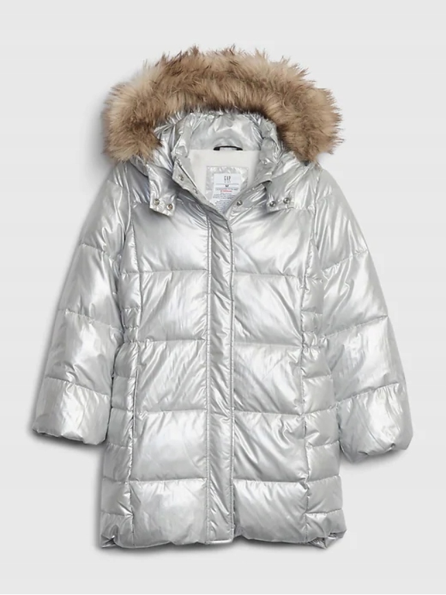 Gap Zimowa kurtka dla dziewczynki L10lat +GRATIS