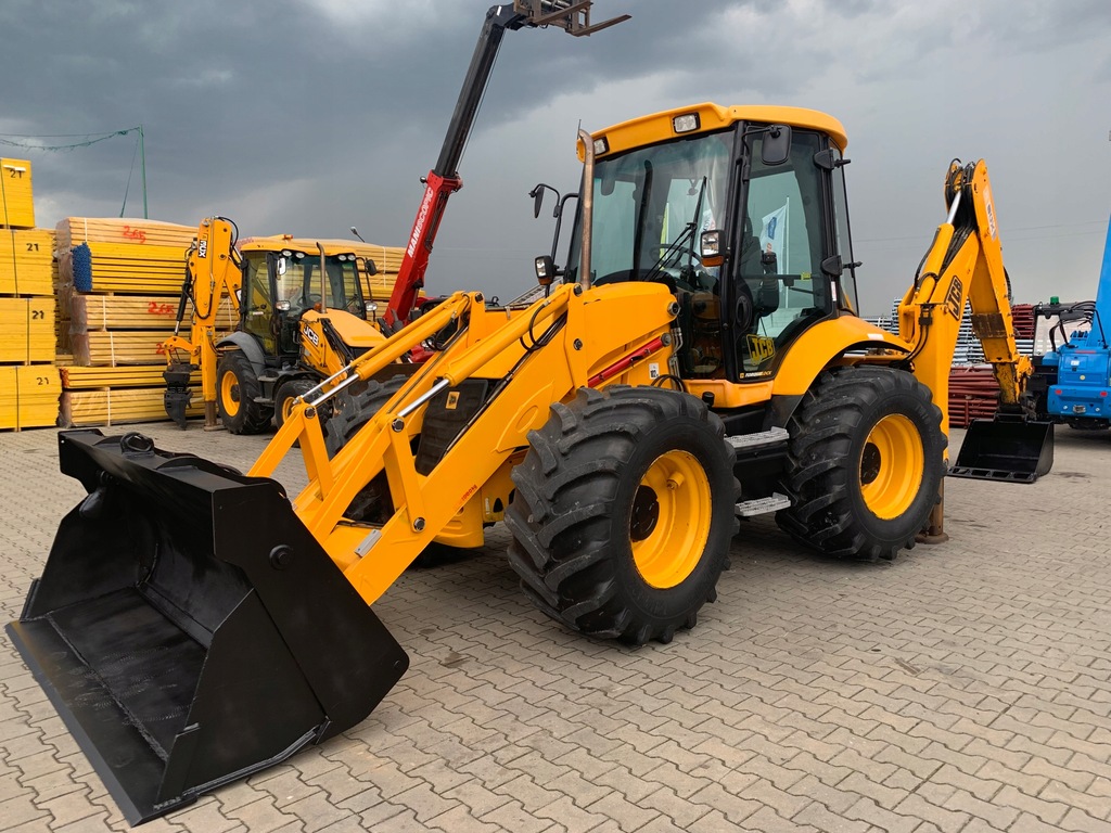 Koparko ładowarka JCB 4CX Contractor R.2008 4055mg