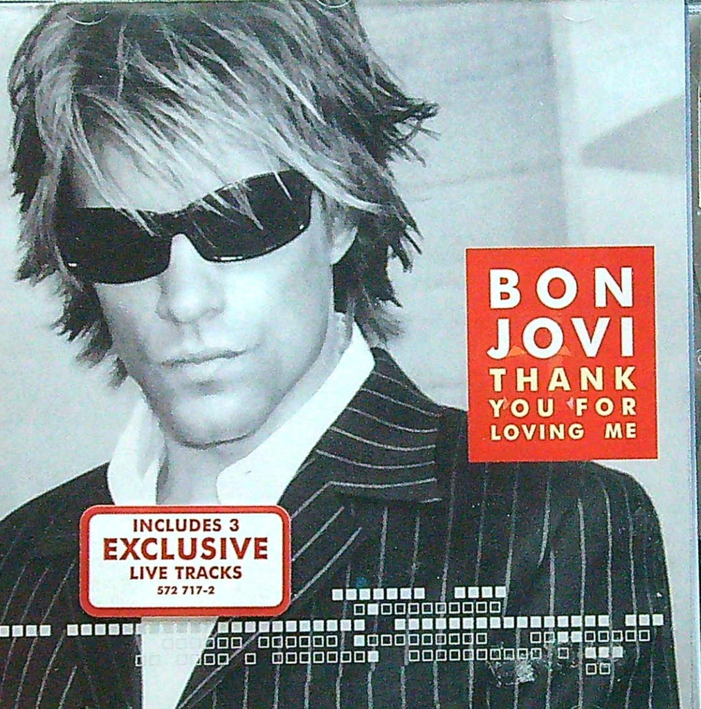 Bon Jovi Thank You For Loving Me CD