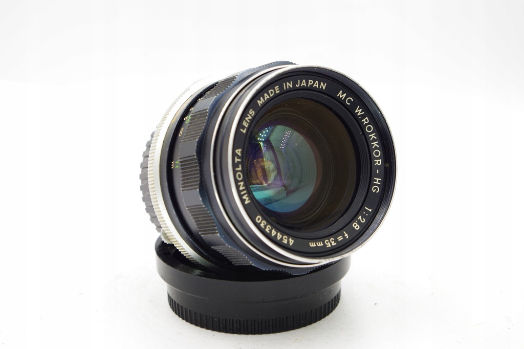 Minolta MC W.Rokkor-HG 35mm 1:2.8 Świetny Stan - 15385230467