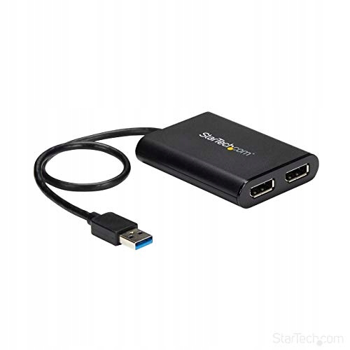 Adapter USB na 2x DisplayPort DP Startech 4K 60Hz