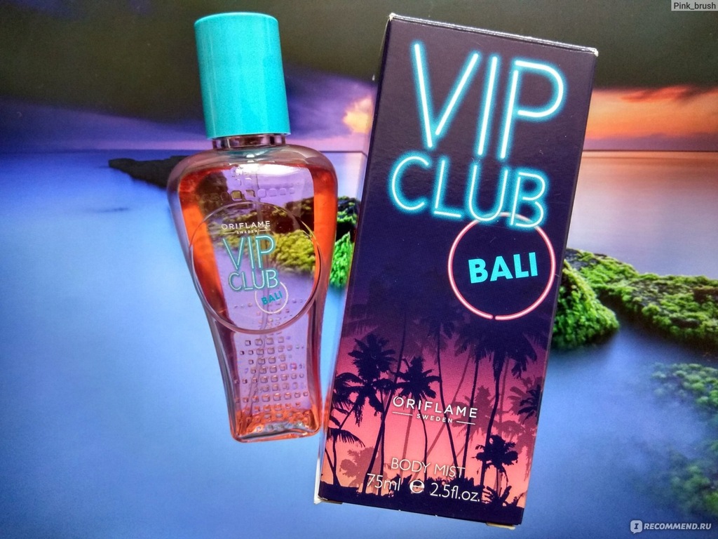 Mgiełka zapachowa VIP Club Bali 75 ml ORIFLAME