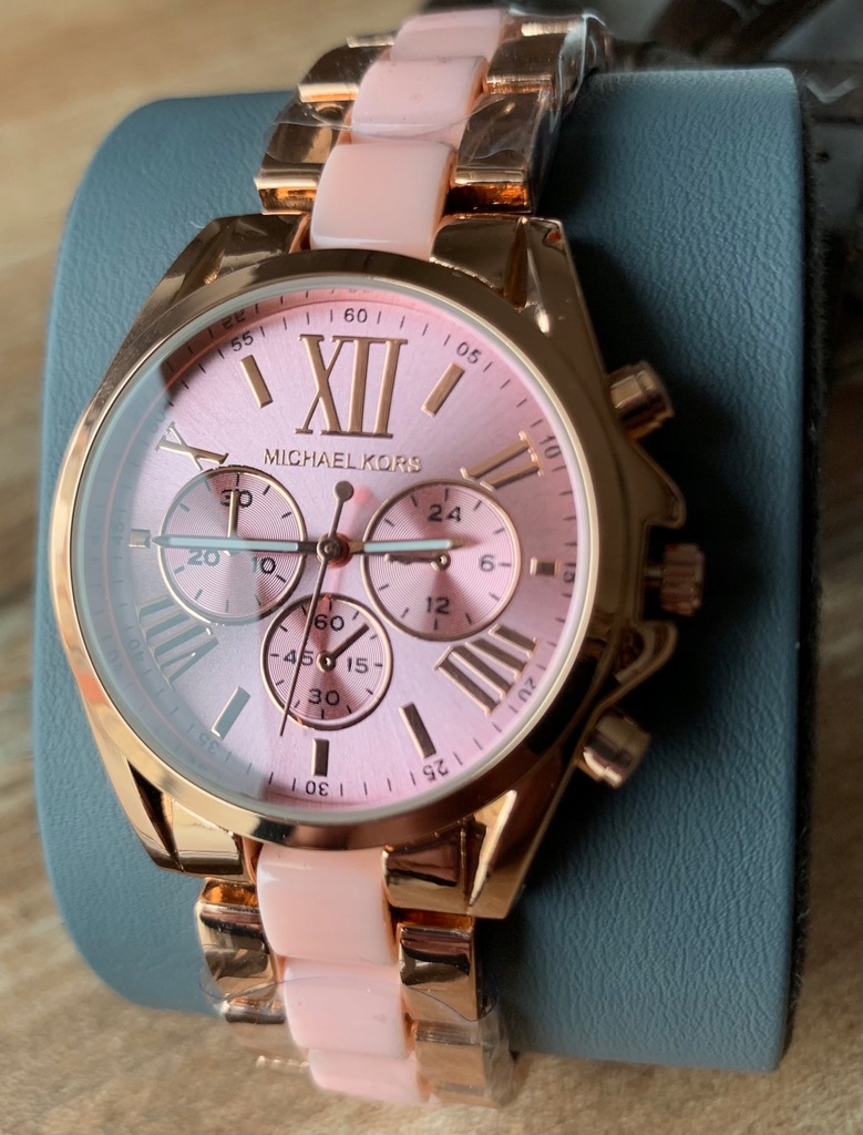 piękny damski zegarek Michael Kors BCM