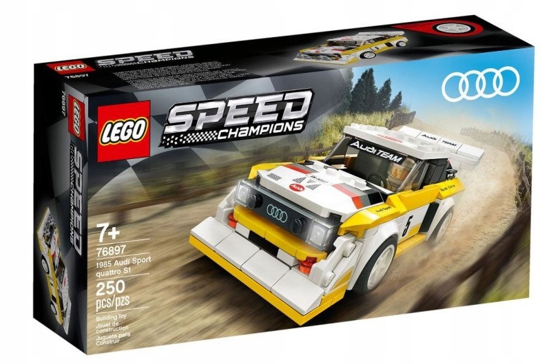 Klocki Speed Champions 198 5 Audi Sport quattro S1