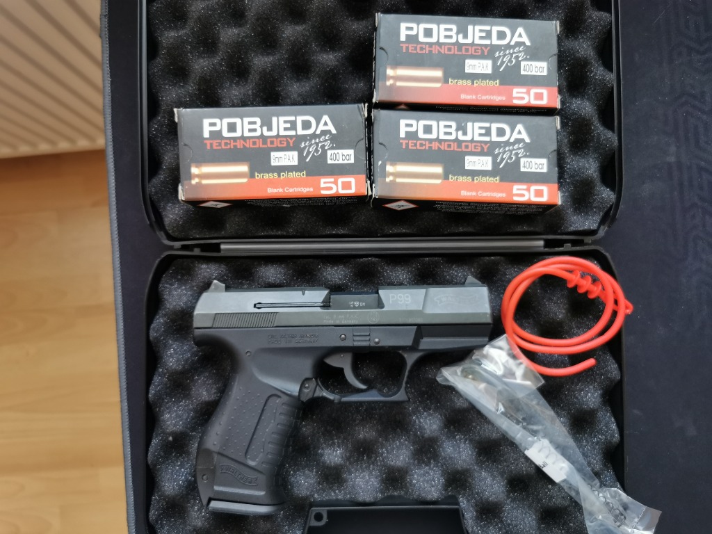 Walther P99 Na Wkłady Hukowe 9 mm P.A.K