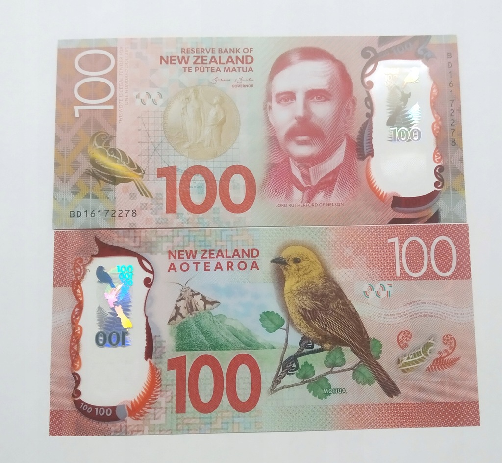 Nowa Zelandia 100 dolarów UNC